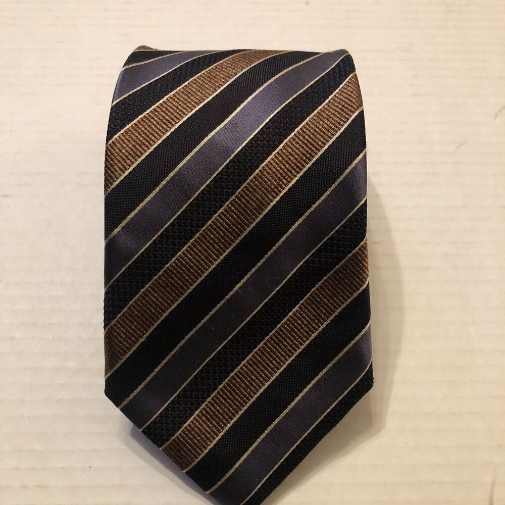 CANALI men's new silk tie  4" X 60"   made in Italy